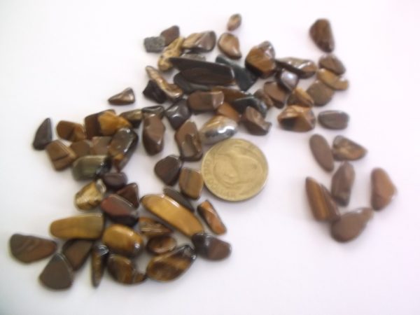 Gem stone bottles (Tiger eye) - Image 2